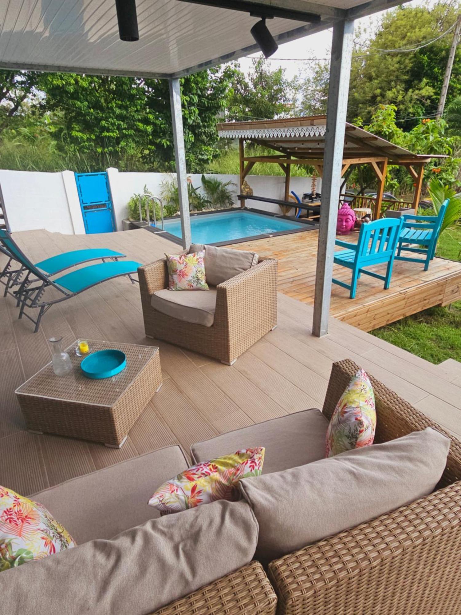 Ti Oasis Colibri, 1 Chambre, Piscine, A 150M De La Plage Sainte-Luce Exterior photo
